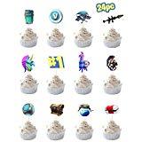 Party Hive 24pc Cupcake Toppers for Birthday Party Event Decor