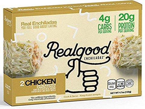 Real Good Foods Low Carb. Enchiladas (6 Count) (Chicken Enchilada